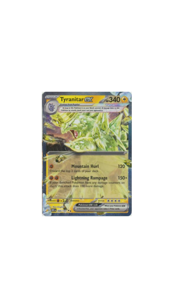 Tyranitar EX - 066/197 - Ultra Rare (ES)