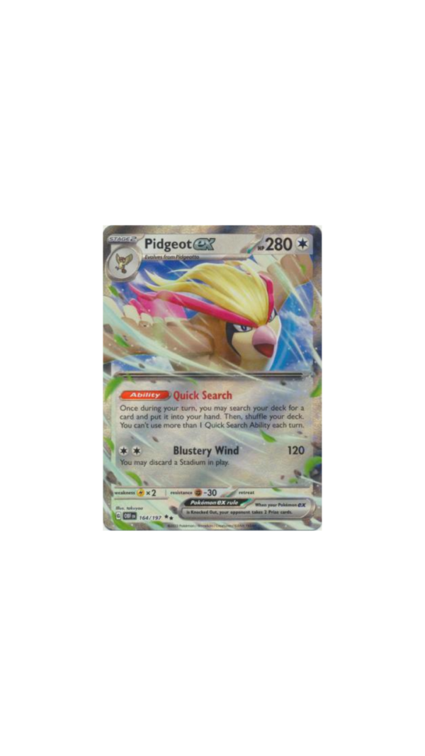 Pidgeot EX - 164/197 - Ultra Rare (EN)