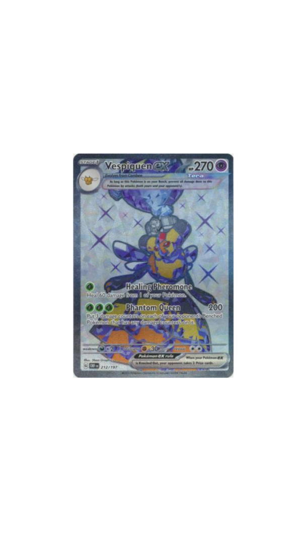 Vespiquen EX - 212/197 - Full Art Secret Rare (ES)