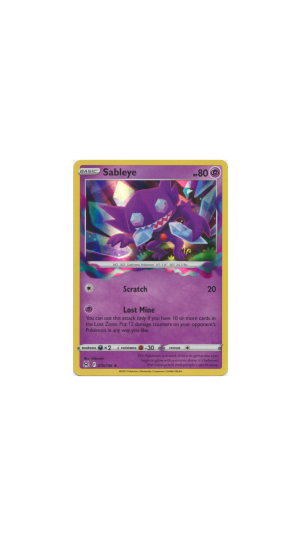 Sableye - 070/196 - Holo Rare (EN)