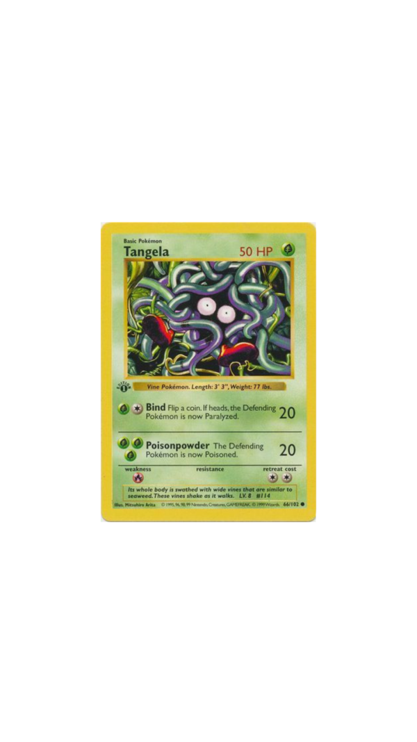 Tangela - 66/102 - Common 1st Edition (ES)