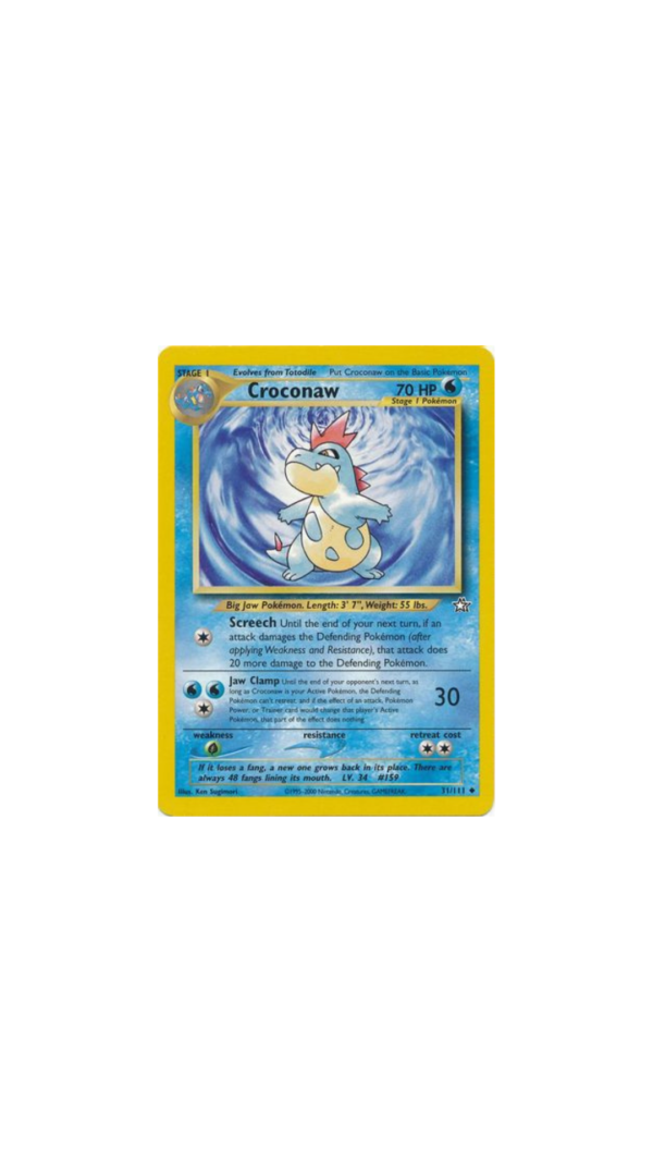 Croconaw - 31/111 - Uncommon Unlimited (EN)