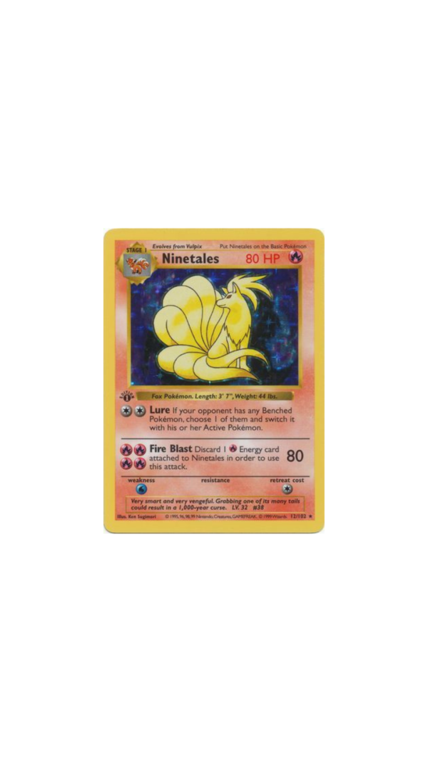 Ninetales - 12/102 - Holo 1st Edition (ES)