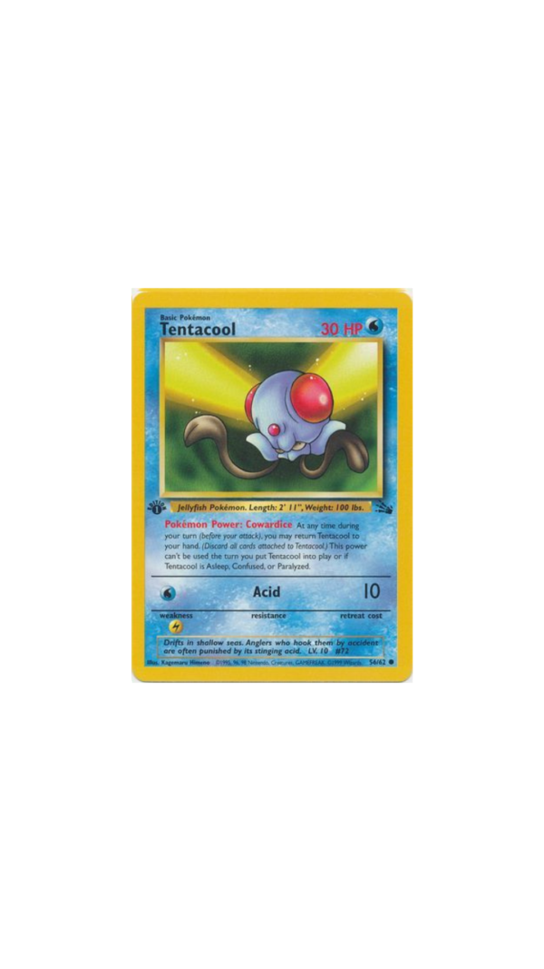 Tentacool - 56/62 - Common 1st Edition (ES)